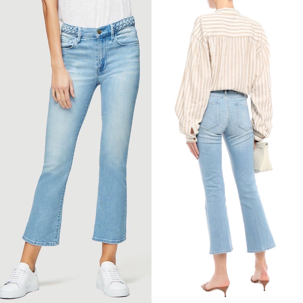 NEW | FRAME DENIM Le Crop Mini Bootcut Jeans - Picture 3 of 11
